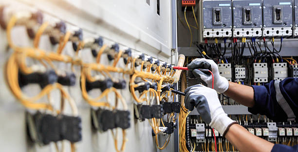 Professional Electrician technician working in Mission Bend, TX